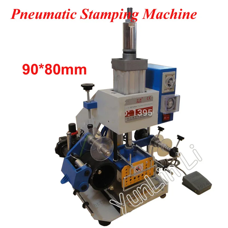 110V/220V Pneumatic Stamping Machine 90*80mm Hot Foil Printer Leather Foil Stamper 90-3
110V/220V Pneumatic Stamping Machine 90*80mm Hot Foil Printer Leather Foil Stamper 90-3