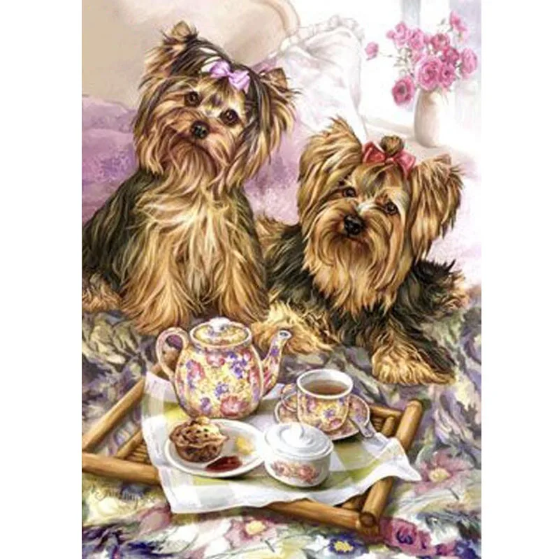 Full Square/Round Drill Cute Dog Diamond Embroidery Diamond Cross Stitch Mosaic Diy Diamond Painting Decorative Home Painting
Full Square/Round Drill Cute Dog Diamond Embroidery Diamond Cross Stitch Mosaic Diy Diamond Painting Decorative Home Painting