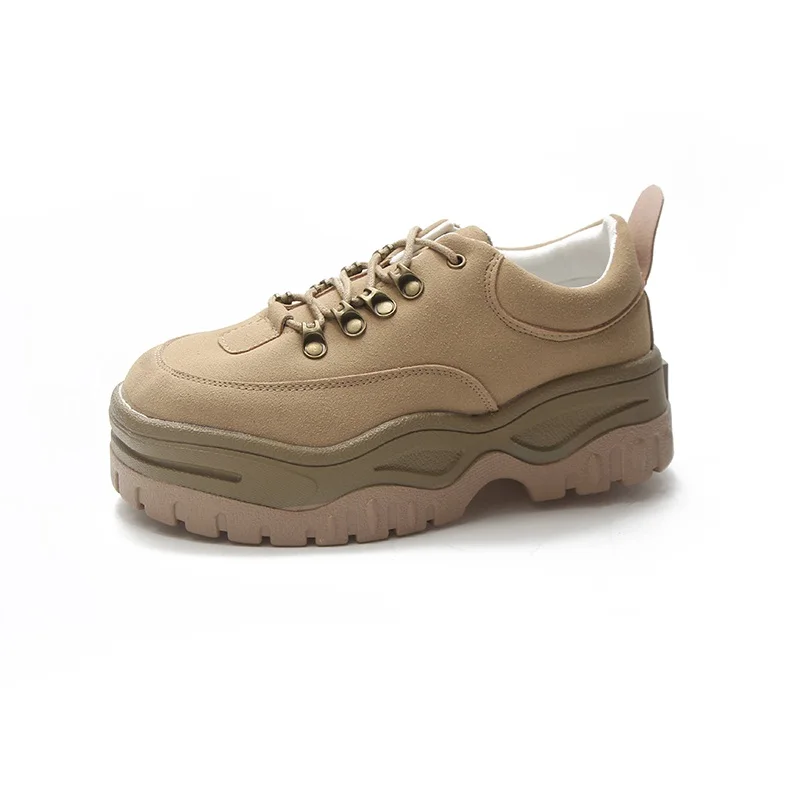 2020 summer new women's single shoes Korean version of the wild casual shoes thick bottom to increase the platform shoes
2020 summer new women's single shoes Korean version of the wild casual shoes thick bottom to increase the platform shoes