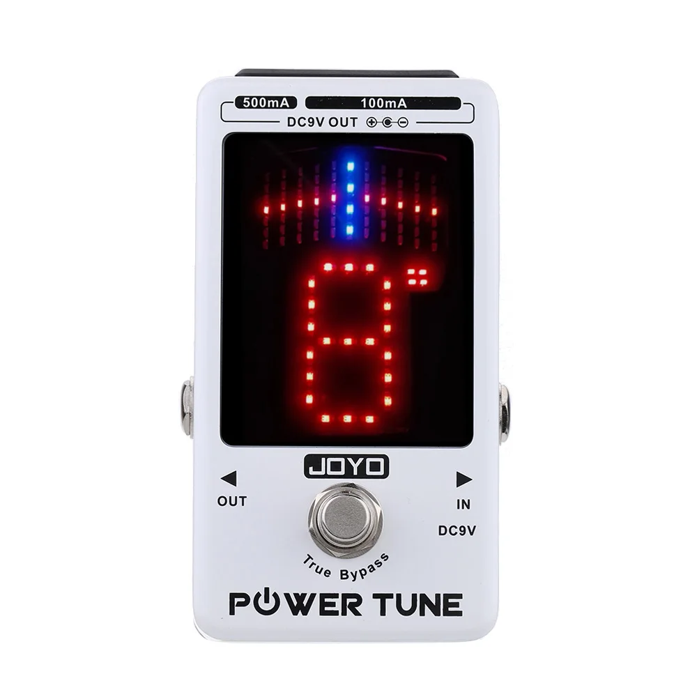 JOYO Power Tune True Bypass Electric Guitar Bass Tuner & 8 Port Multi-power Power Supply Supplier Effect
JOYO Power Tune True Bypass Electric Guitar Bass Tuner & 8 Port Multi-power Power Supply Supplier Effect