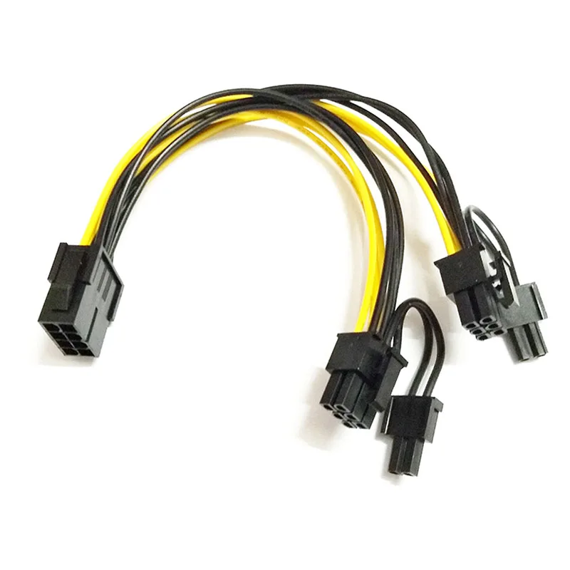 New PCI-E 8Pin to Dual 8Pins Power Splitter Cable PCIE PCI Express Video Card Extension Cables DOM668
New PCI-E 8Pin to Dual 8Pins Power Splitter Cable PCIE PCI Express Video Card Extension Cables DOM668
