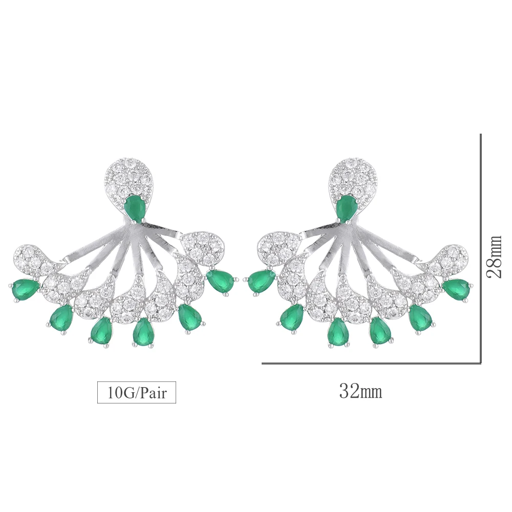 SisCathy Brand Full Mirco Paved Cubic Zirconia Stud Earrings For Women Fashion Jewelry Charm Ear Earrings Accessories Party Gift
SisCathy Brand Full Mirco Paved Cubic Zirconia Stud Earrings For Women Fashion Jewelry Charm Ear Earrings Accessories Party Gift