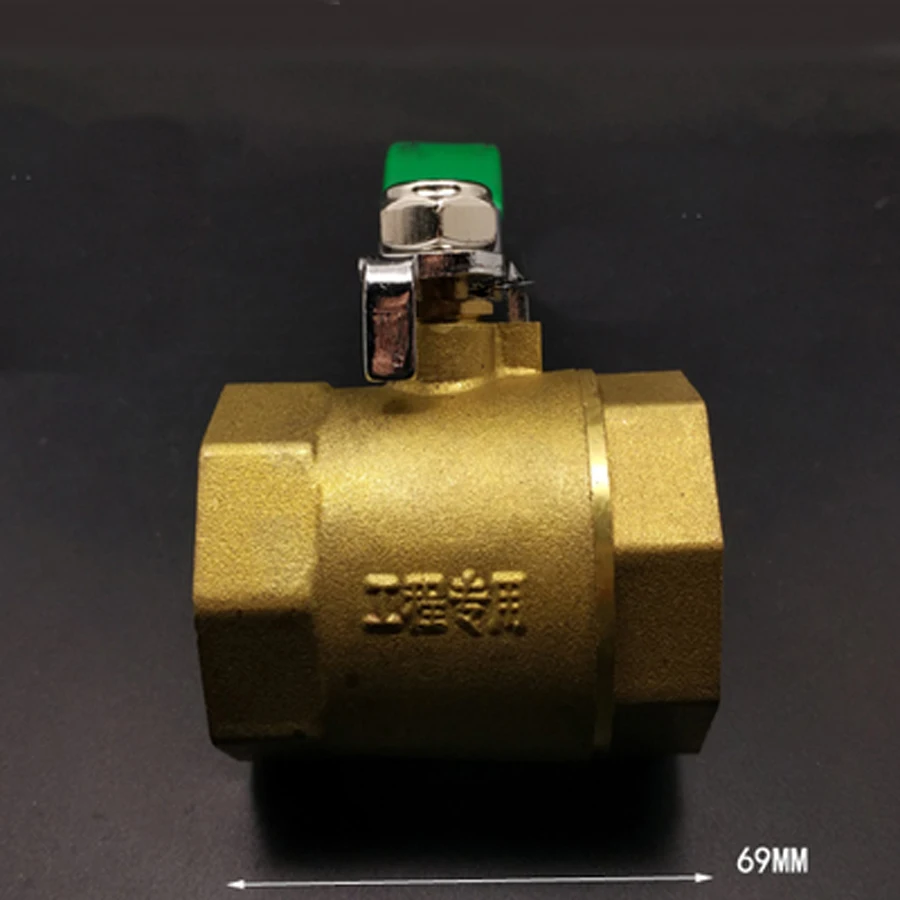 DN32 1-1/4" BSP Female Project Brass Ball Valve Water Gas With Handle For Home Improvement
DN32 1-1/4" BSP Female Project Brass Ball Valve Water Gas With Handle For Home Improvement