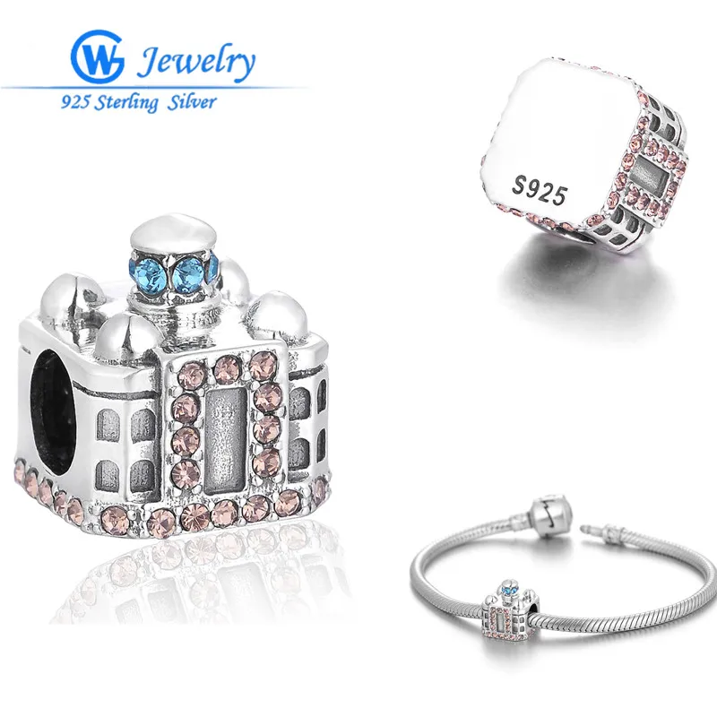 Blue Crystal Taj Mahal Charm Pendant 925 Sterling Silver Cubic Zirconia Bead Charm Diy Spacers For Bracelets X360H20
Blue Crystal Taj Mahal Charm Pendant 925 Sterling Silver Cubic Zirconia Bead Charm Diy Spacers For Bracelets X360H20