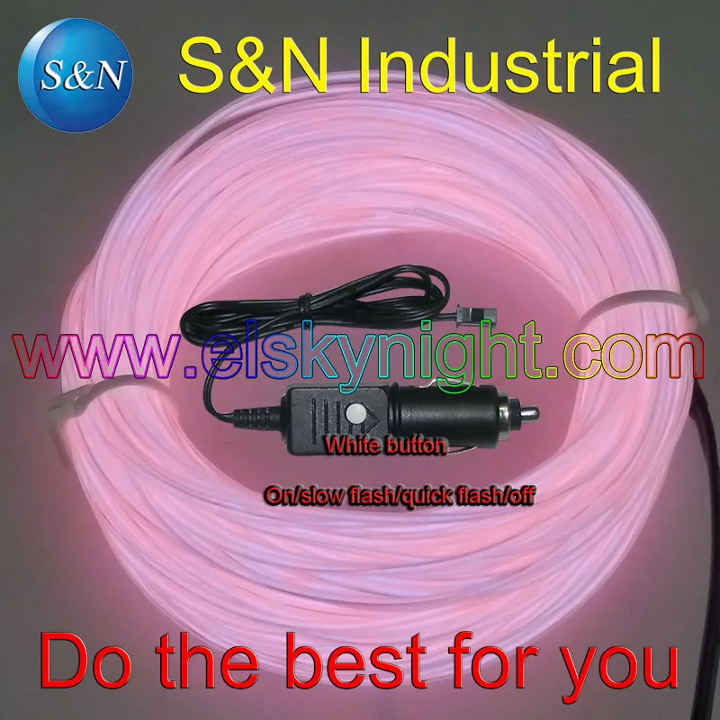 3meter pink el wire+DC12V cigar plug el wire on/slow flash/quick flash/ off controller/driver/inverter+ free shipping
3meter pink el wire+DC12V cigar plug el wire on/slow flash/quick flash/ off controller/driver/inverter+ free shipping