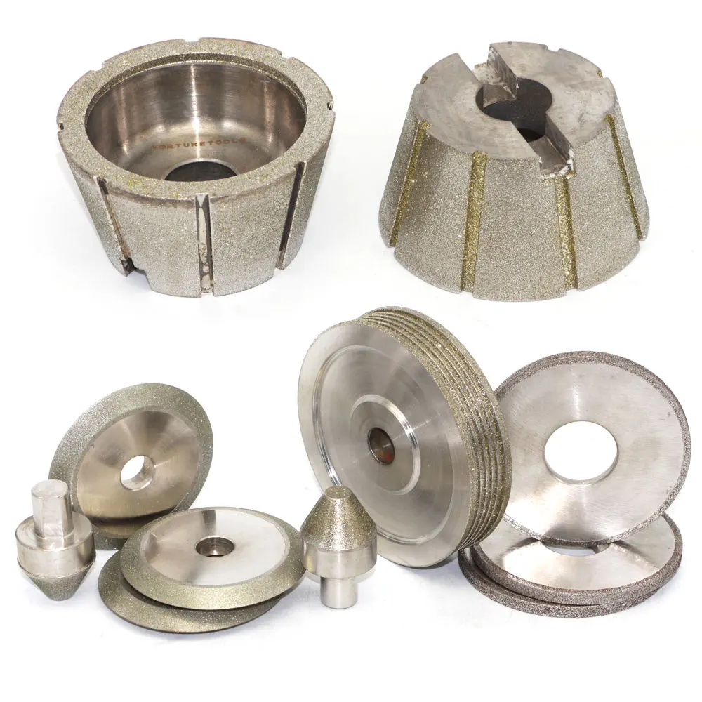 Customized electroplated diamond grinding wheel CBN abrasive wheels Forturetools abrasive tool
Customized electroplated diamond grinding wheel CBN abrasive wheels Forturetools abrasive tool