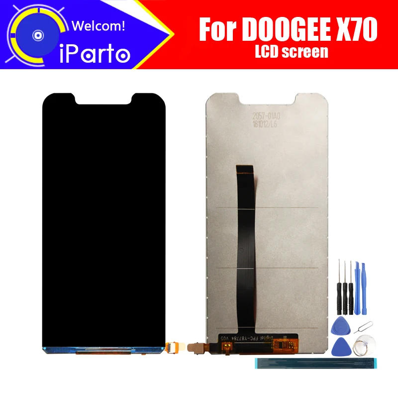 ЖК-экран 5,5 дюйма DOOGEE X70, оригинальный, новый, протестированный, высокое качество, замена, ЖК-дисплей для DOOGEE X70 +, Инструменты + клей
ЖК-экран 5,5 дюйма DOOGEE X70, оригинальный, новый, протестированный, высокое качество, замена, ЖК-дисплей для DOOGEE X70 +, Инструменты + клей