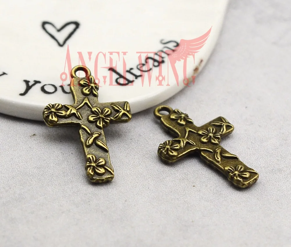 20pcs/lot--17x26mm, Antique bronze plated cross charms,DIY supplies,Jewelry accessories
20pcs/lot--17x26mm, Antique bronze plated cross charms,DIY supplies,Jewelry accessories
