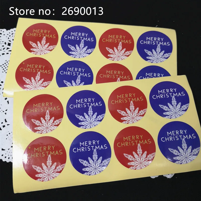 80pcs/lot 4.5cm Snowflake Merry Christmas Theme Round Sealing sticker DIY Gifts posted Baking Decoration label Multifunction
80pcs/lot 4.5cm Snowflake Merry Christmas Theme Round Sealing sticker DIY Gifts posted Baking Decoration label Multifunction