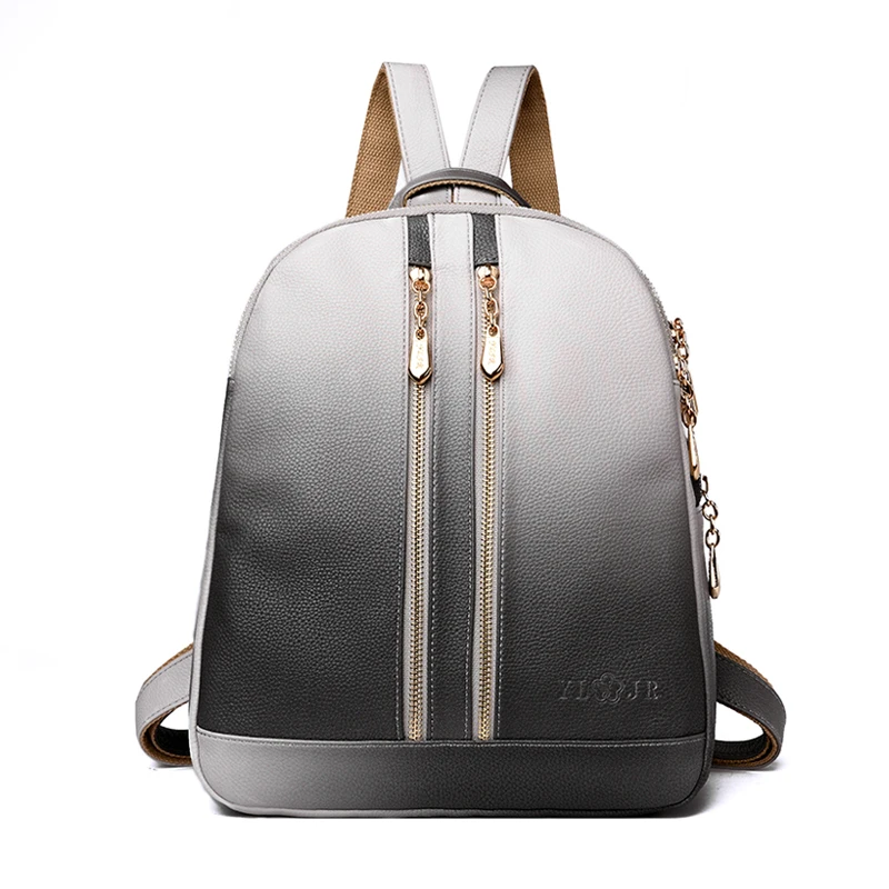 Women Backpack Fashion High Quality PU Leather Mochila Escolar School Shoulder Bags For Teenagers Girls Gradient Color Backpacks
Women Backpack Fashion High Quality PU Leather Mochila Escolar School Shoulder Bags For Teenagers Girls Gradient Color Backpacks