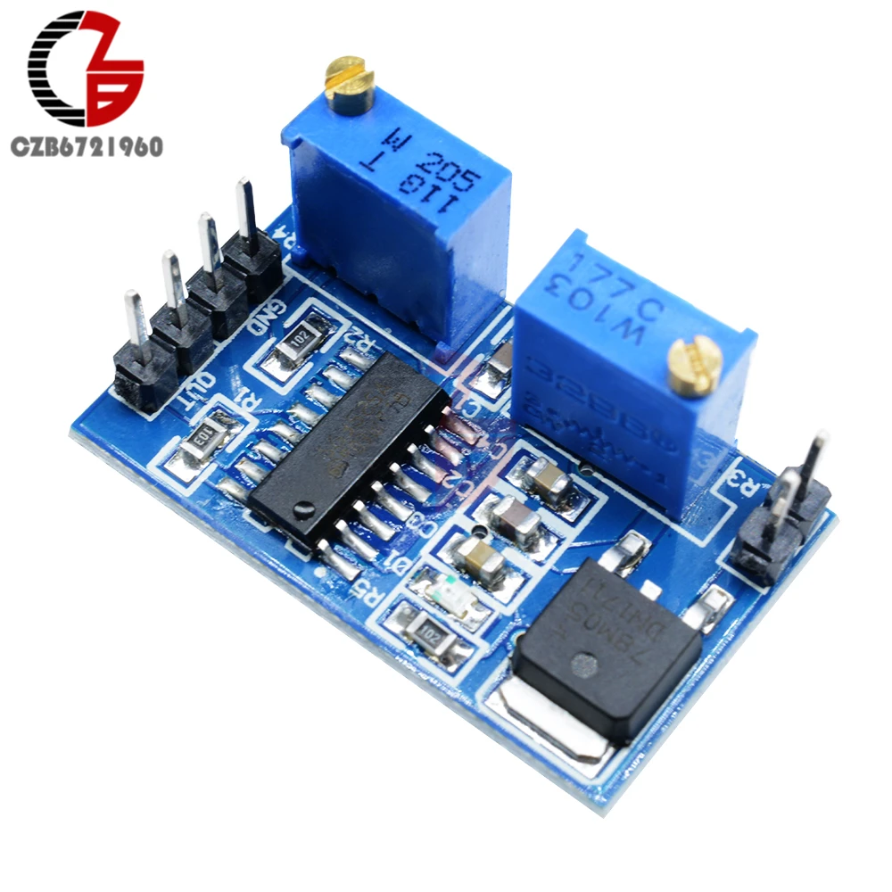 100HZ-100KHZ DC 5V 12V SG3525 PWM Controller Module Frequency Duty Deadtime Adjustable Control Board for Switching Power Supply
100HZ-100KHZ DC 5V 12V SG3525 PWM Controller Module Frequency Duty Deadtime Adjustable Control Board for Switching Power Supply
