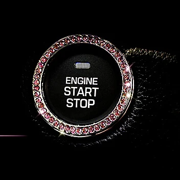 Автомобильный Стайлинг кнопка старт стоп кольцо для ключей зажигания Chevrolet Cruze