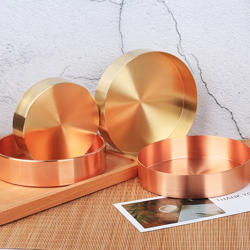 High Quality 10cm Round Shape Copper storage tray,Scandinavian Style Metal Jewelry boxes, cosmetic boxes,set of 2
High Quality 10cm Round Shape Copper storage tray,Scandinavian Style Metal Jewelry boxes, cosmetic boxes,set of 2