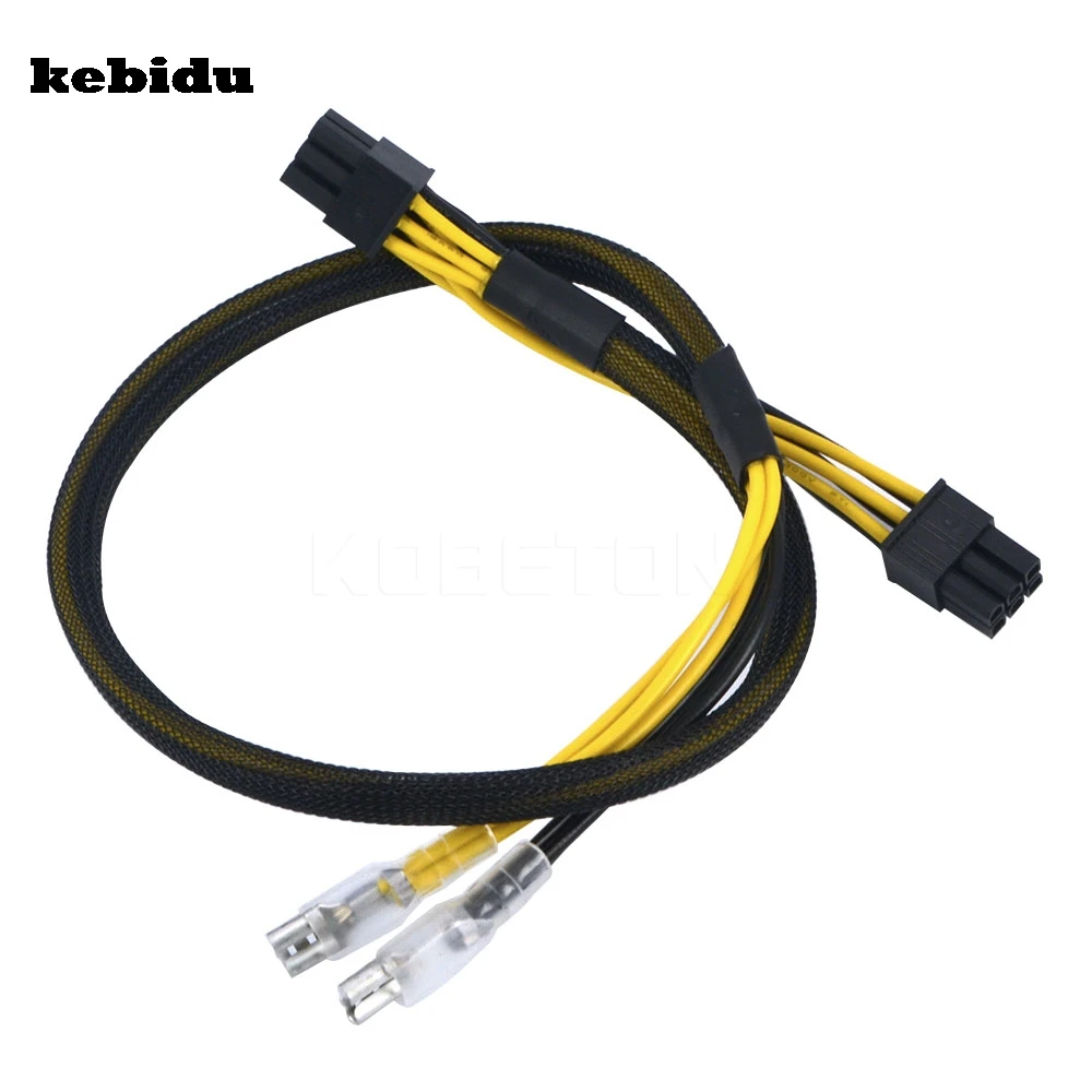 Kebidu Горячий двойной источник питания для PCI-E PCIe PCI Express графическая видеокарта 6pin + 6Pin Кабель питания 18AWG провод
Kebidu Горячий двойной источник питания для PCI-E PCIe PCI Express графическая видеокарта 6pin + 6Pin Кабель питания 18AWG провод