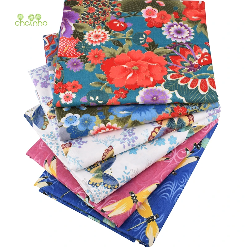 Chainho,6pcs/lot,Bright Floral Series,Printed Twill Cotton Fabric,Patchwork Cloth,For DIY Sewing&Quilting Dress,Bags Material
Chainho,6pcs/lot,Bright Floral Series,Printed Twill Cotton Fabric,Patchwork Cloth,For DIY Sewing&Quilting Dress,Bags Material
