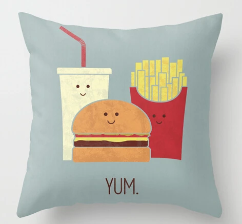 Popular one My Favorate Fast Food Hamburger Chips Juice Luxury Printing Square Zippered Nice Throw Pillowcase Funny Case
Popular one My Favorate Fast Food Hamburger Chips Juice Luxury Printing Square Zippered Nice Throw Pillowcase Funny Case