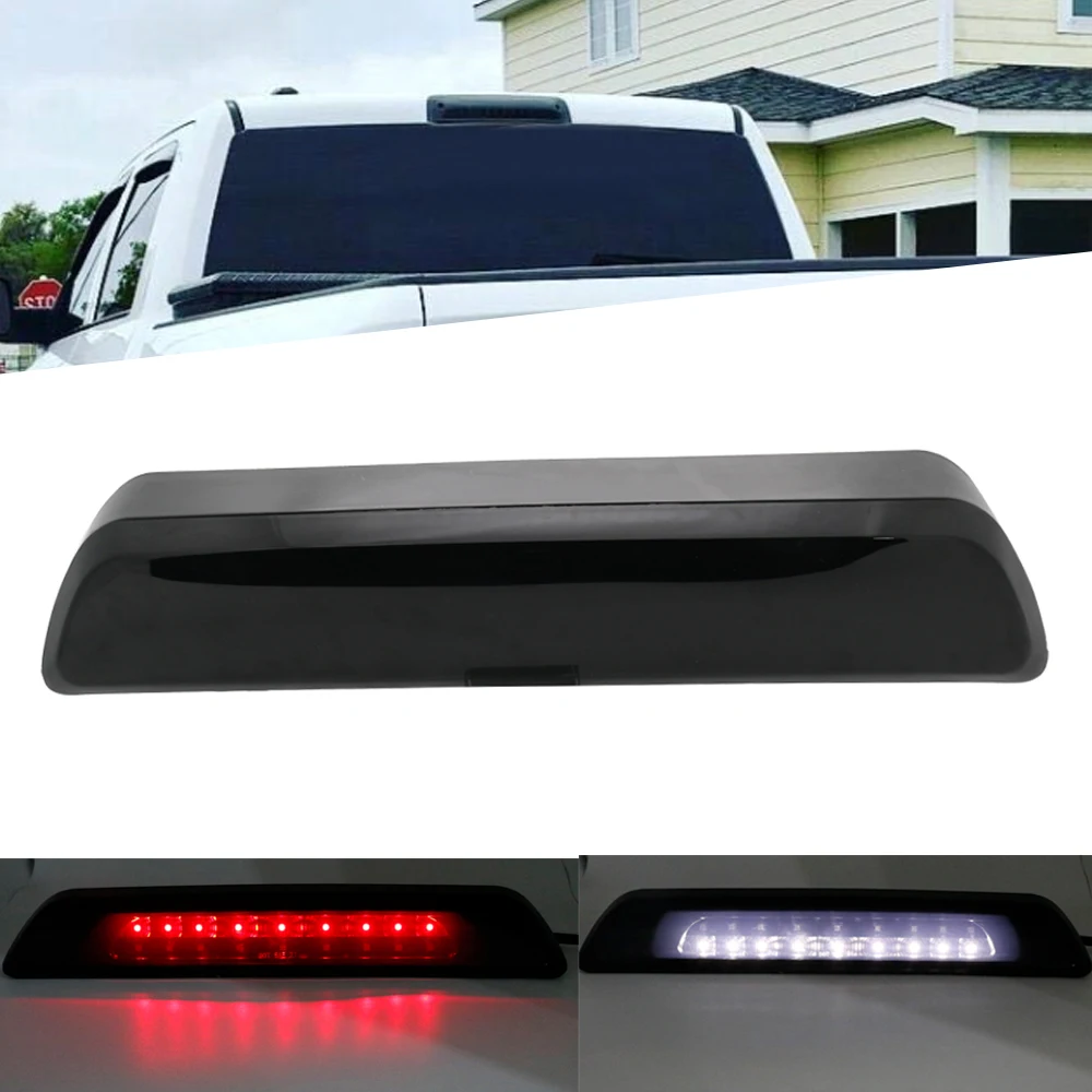 For Tundra 2nd Gen High Mount Dual Row LED Rear 3rd Brake/Cargo Light (Black Housing Clear Lens) | Автомобили и мотоциклы