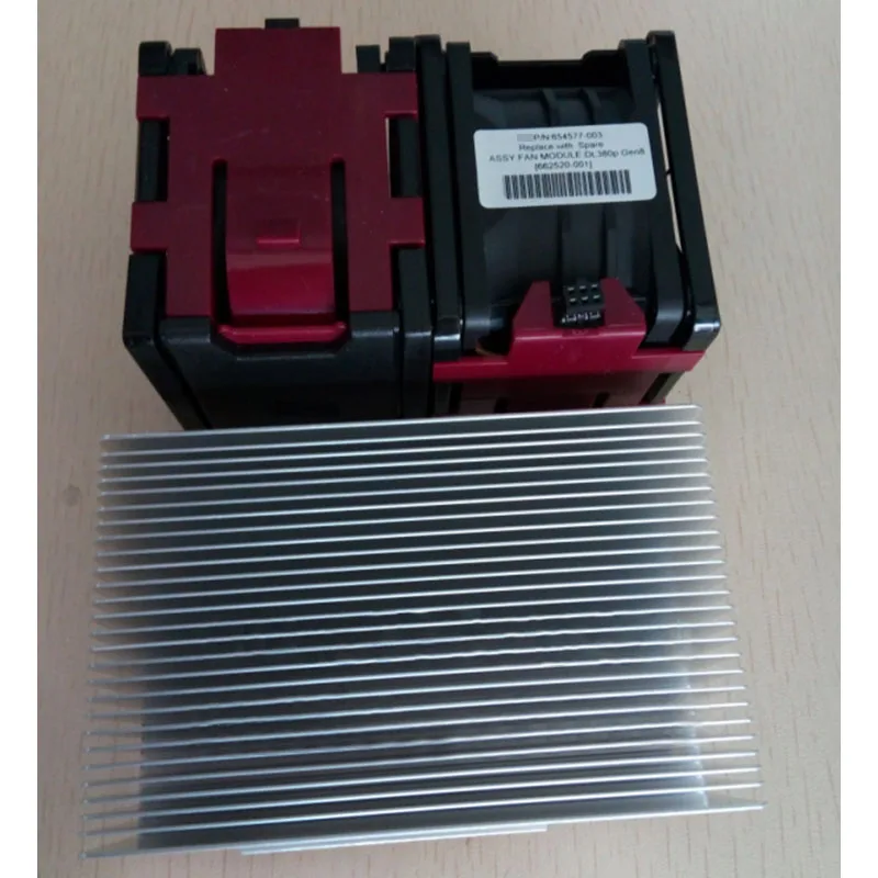 For HP DL380 DL380p G8 Xeon V2 CPU Kit Heatsink 662522-001 & 2 Fans 654577-001 Cooling Fan Processor Cooler Heatsink Fan
For HP DL380 DL380p G8 Xeon V2 CPU Kit Heatsink 662522-001 & 2 Fans 654577-001 Cooling Fan Processor Cooler Heatsink Fan