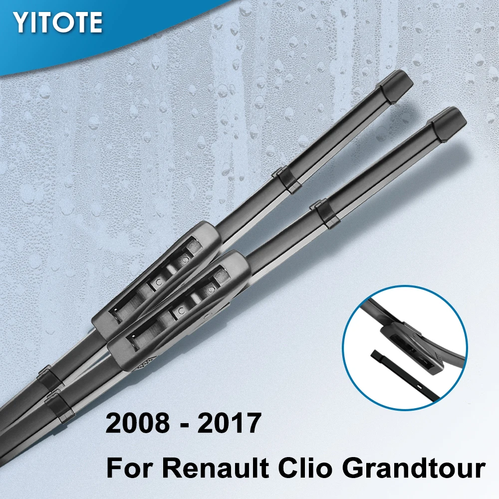 Щетки стеклоочистителя YITOTE для Renault Clio Grandtour III/IV, 24 и 16 дюймов, 2008, 2009, 2010, 2011, 2012, 2013, 2014, 2016, 2015, 2017
Щетки стеклоочистителя YITOTE для Renault Clio Grandtour III/IV, 24 и 16 дюймов, 2008, 2009, 2010, 2011, 2012, 2013, 2014, 2016, 2015, 2017
