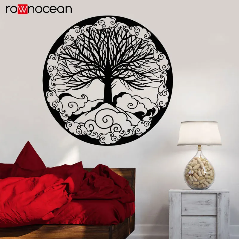 Vinyl Wall Decal Tree Of Life Family Symbol Ornament Fantasy Stickers Circle Of Life Decal Kabbalah Symbol Art YD41
Vinyl Wall Decal Tree Of Life Family Symbol Ornament Fantasy Stickers Circle Of Life Decal Kabbalah Symbol Art YD41