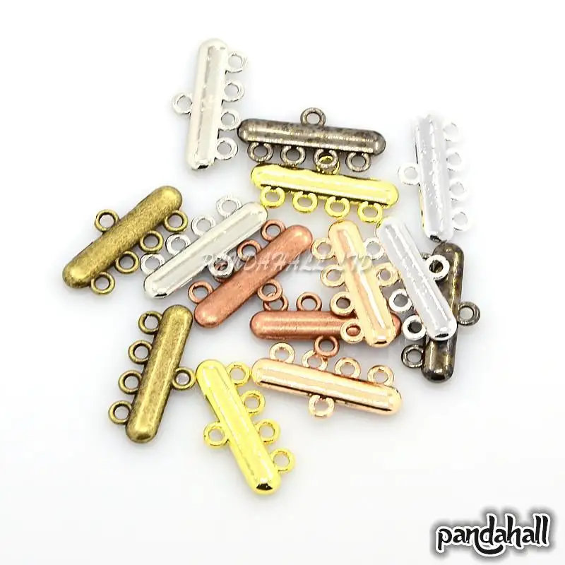 1/4Loop Alloy Chandelier Components Links, Rectangle, Mixed Color, 11x23x2mm, Hole: 2mm
1/4Loop Alloy Chandelier Components Links, Rectangle, Mixed Color, 11x23x2mm, Hole: 2mm