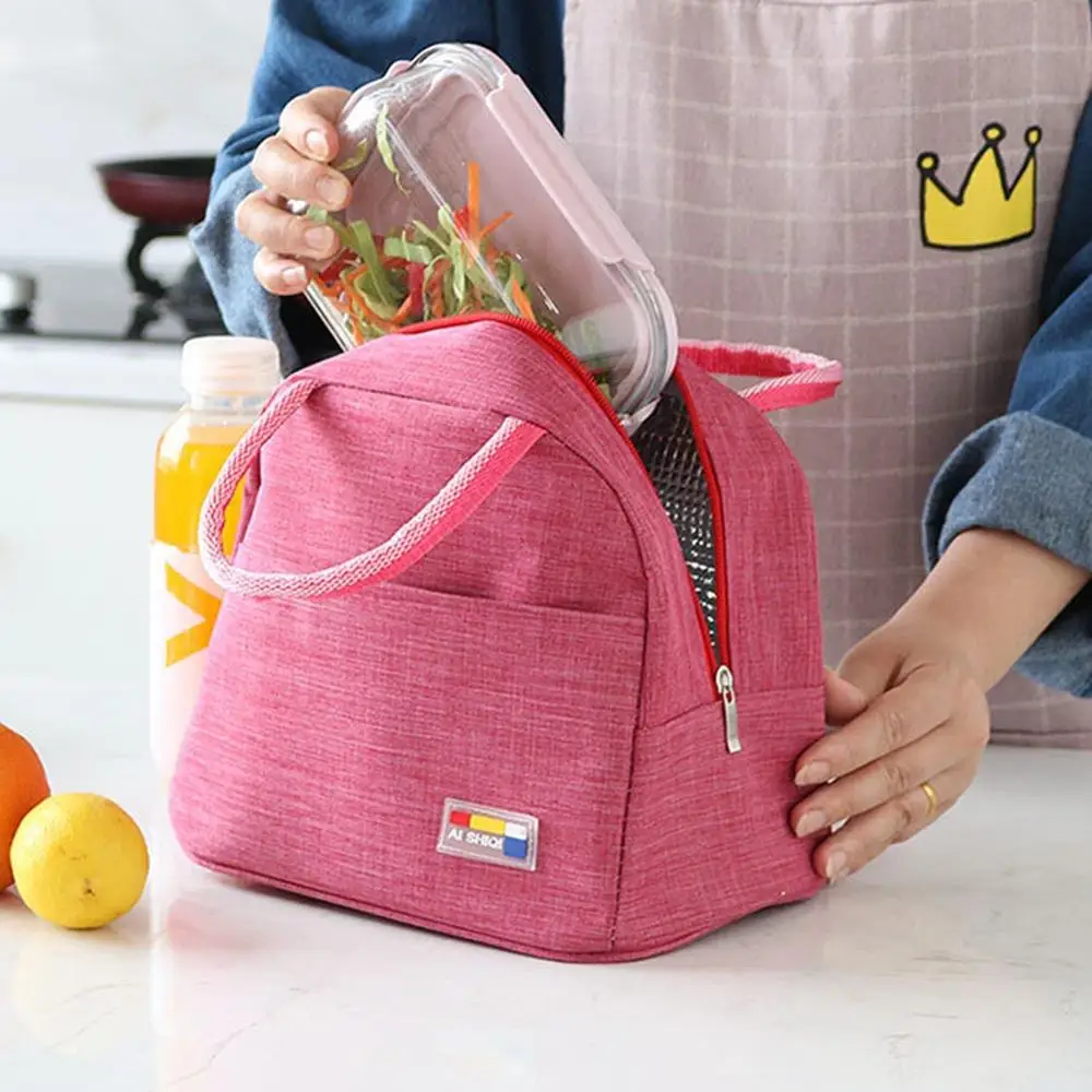 Large Capacity Zipper Padded Waterproof Lunch Bag Solid Color Outdoor Insulation Portable Picnic Bag
Large Capacity Zipper Padded Waterproof Lunch Bag Solid Color Outdoor Insulation Portable Picnic Bag