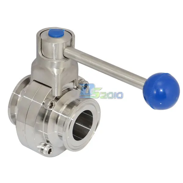 MEGAIRON 1-1/4" 1.25" Pipe OD 32mm SS316 Sanitary Butterfly Valve Ferrule OD 50.5mm Fit 1.5" Tri Clamp 1000 Psi
MEGAIRON 1-1/4" 1.25" Pipe OD 32mm SS316 Sanitary Butterfly Valve Ferrule OD 50.5mm Fit 1.5" Tri Clamp 1000 Psi