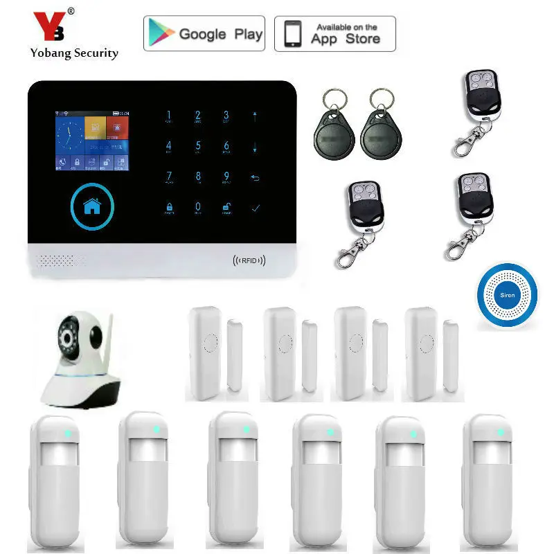 Yobang безопасность Wi-Fi RFID GSM домашняя система охранной сигнализации с EN RU ES PL DE переключаемая Сенсорная панель приложение пульт дистанционног...
Yobang безопасность Wi-Fi RFID GSM домашняя система охранной сигнализации с EN RU ES PL DE переключаемая Сенсорная панель приложение пульт дистанционног...