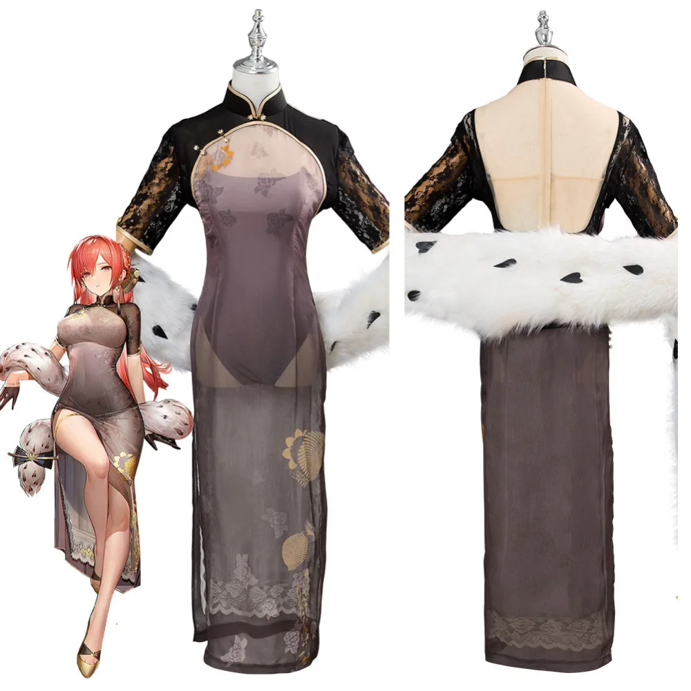 Azur Lane Cosplay Monarch Rufous Cosplay Costume Dress Gown Halloween Carnival Costumes
Azur Lane Cosplay Monarch Rufous Cosplay Costume Dress Gown Halloween Carnival Costumes