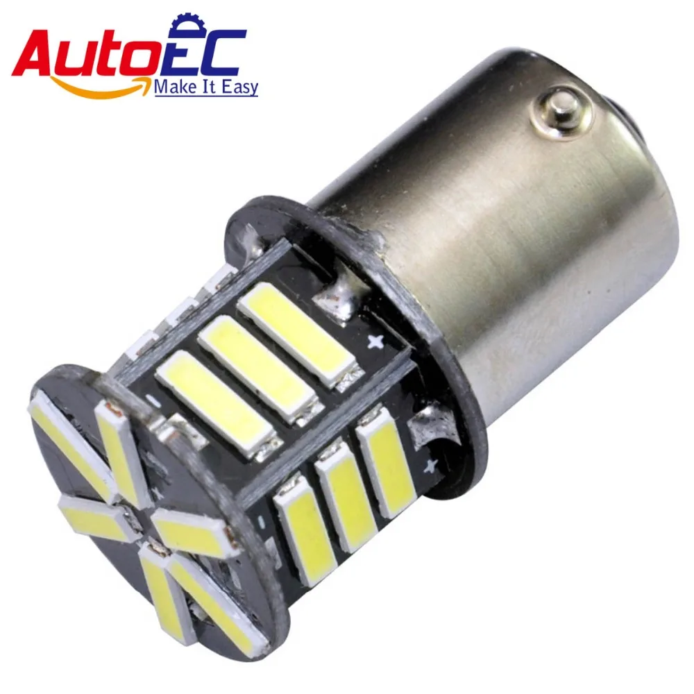AutoEC 1156 Ba15s P21W 1157 bay15d P21/5W 21 smd 7014 led Tail Brake Rear Reverse Lights Lamp Bulb 100x #LF67
AutoEC 1156 Ba15s P21W 1157 bay15d P21/5W 21 smd 7014 led Tail Brake Rear Reverse Lights Lamp Bulb 100x #LF67