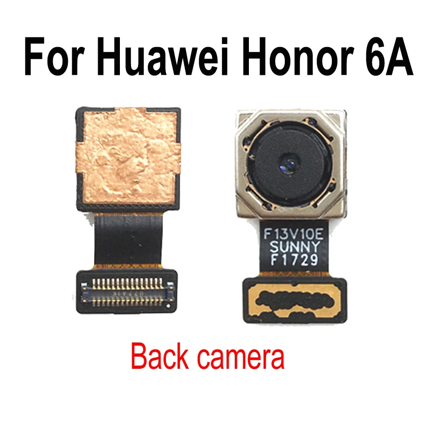 Задняя камера для Huawei Honor 6A DLI L22 L01 Женская задняя большая модуль Flex запасные