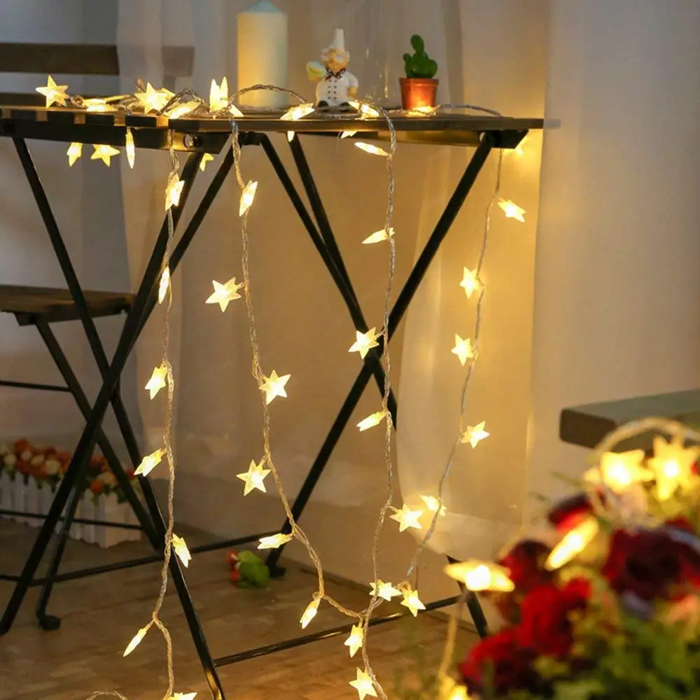 10M LED fairy star string lights 100LEDs leaf garland Holiday light for christmas wedding decoration party event
10M LED fairy star string lights 100LEDs leaf garland Holiday light for christmas wedding decoration party event