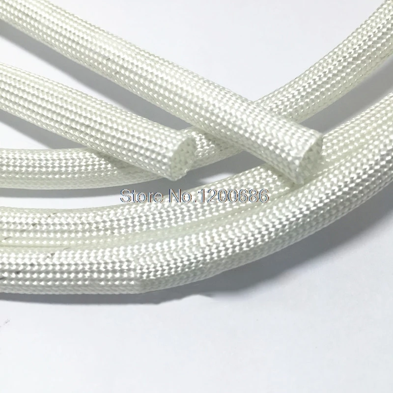 10M Cable Sleeve High Temperature Glass Fiber Insulation Material Cable Sleeve 300 Degree HTG Fiberglass Sleeving
10M Cable Sleeve High Temperature Glass Fiber Insulation Material Cable Sleeve 300 Degree HTG Fiberglass Sleeving