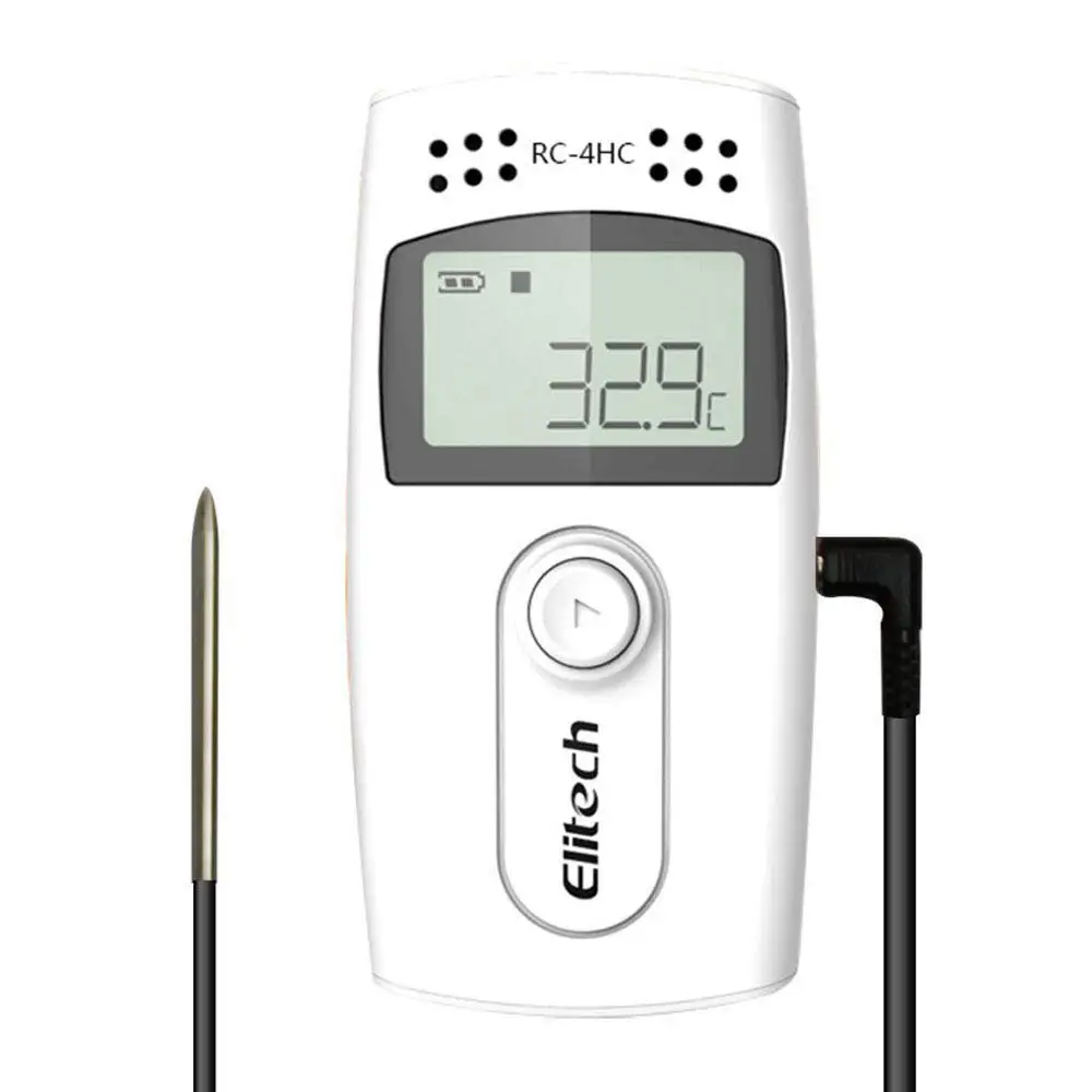 Temperature Humidity Data Logger RC-4HC Mini USB LCD Recorder External Sensor 16000 Points
Temperature Humidity Data Logger RC-4HC Mini USB LCD Recorder External Sensor 16000 Points