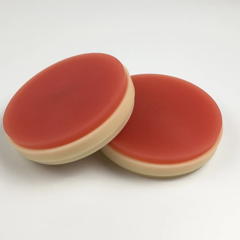 3 Pcs OD98*20/22mm Dental Lab Materials PMMA Blocks A2 with PINK 2-color for CAD/CAM Wieland System Dental PMMA Disk Blanks
3 Pcs OD98*20/22mm Dental Lab Materials PMMA Blocks A2 with PINK 2-color for CAD/CAM Wieland System Dental PMMA Disk Blanks