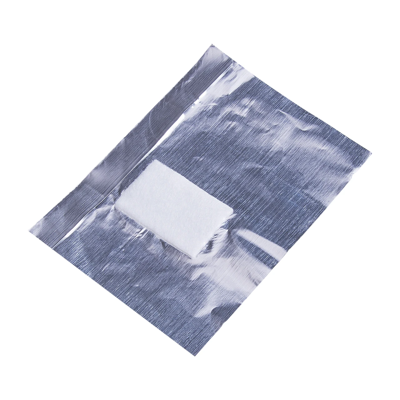 100 шт./50 шт. алюминиевый Фольга салфеток для стирания с ацетоном лак искусство