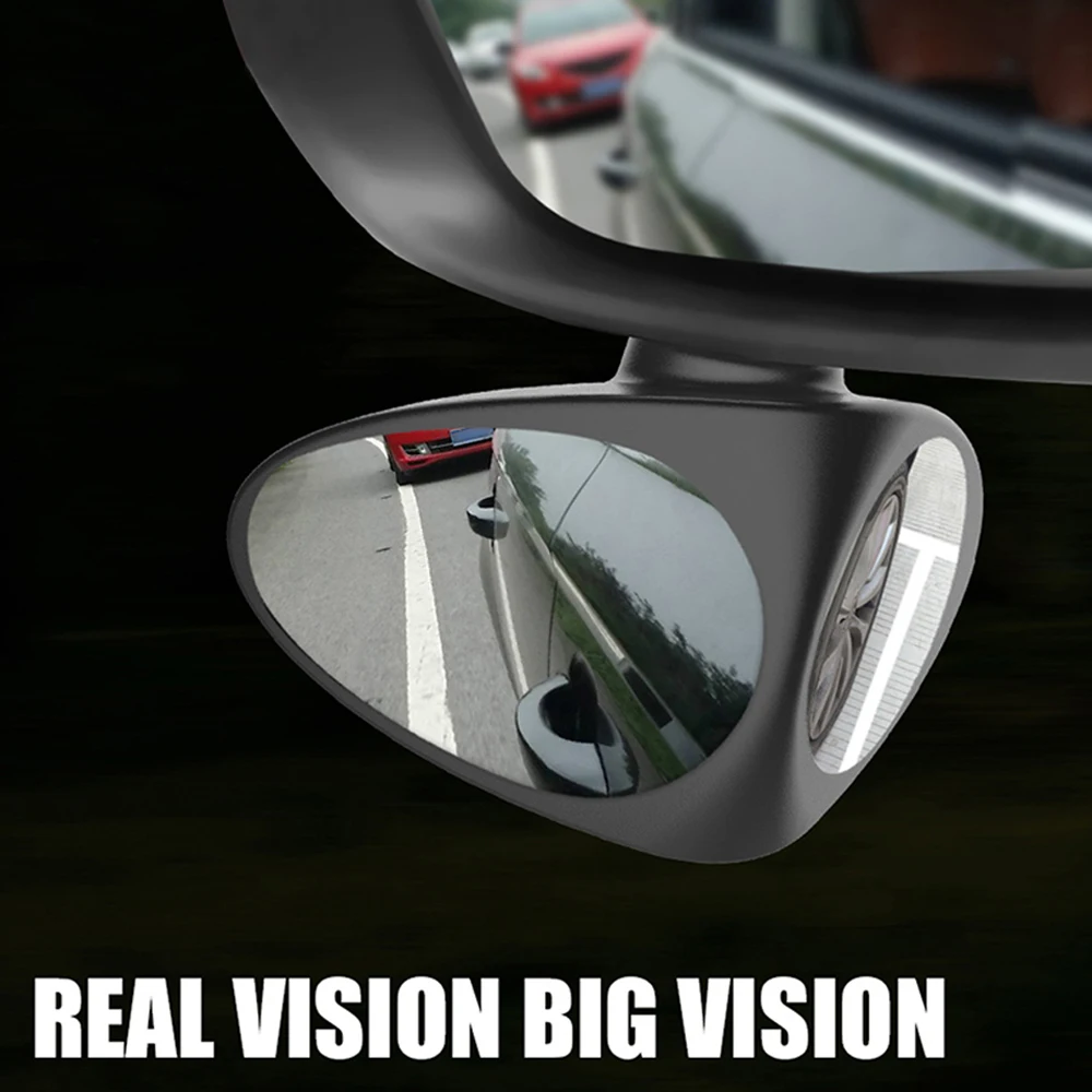 1pcs 360 Degree Rotatable 2 in 1 Car Blind Spot Convex Mirror Automibile Exterior Rear View Parking Mirror Safety Accessories
1pcs 360 Degree Rotatable 2 in 1 Car Blind Spot Convex Mirror Automibile Exterior Rear View Parking Mirror Safety Accessories