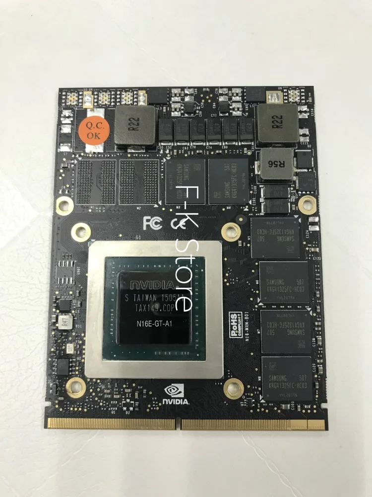 Оригинальная видеокарта 970M GTX970M N16E GT A1 6 ГБ для Clevo P375SM P170EM P150EM P157SM P151SM P150SM P170SM