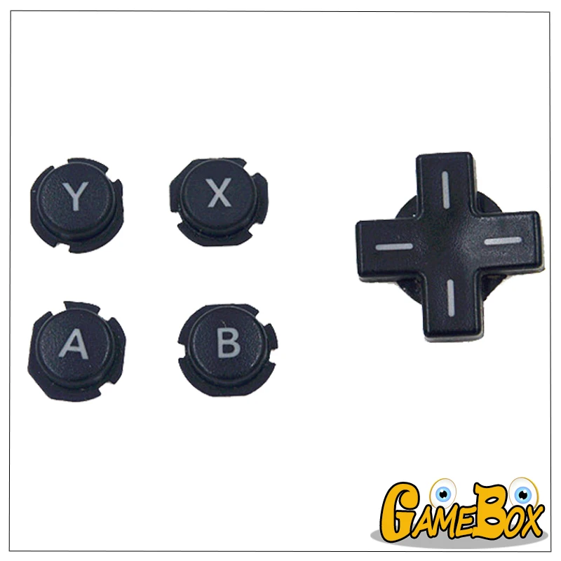 1 Набор/5 шт. оригинальная ABXY D Pads Кнопка направления для 3DS LL/XL кросс кнопки ключ 3dsll