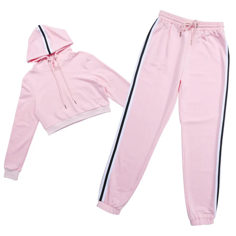 Fengguilai Spring Autumn Women Long Sleeve Sporting Suit Hoodies Sweatshirt Pant Two Piece Track Suit Female Tracksuit Sweatsuit
Fengguilai Spring Autumn Women Long Sleeve Sporting Suit Hoodies Sweatshirt Pant Two Piece Track Suit Female Tracksuit Sweatsuit