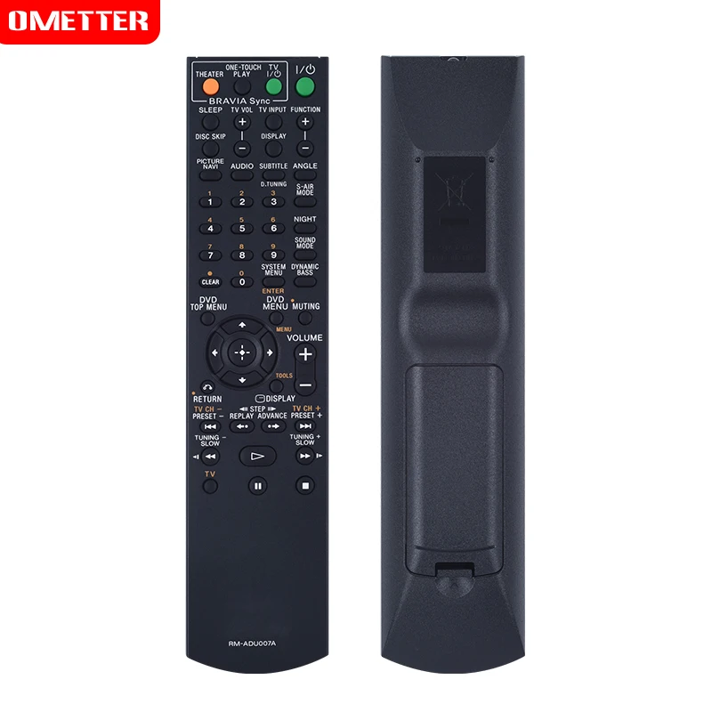 remote control For Sony RM-ADU007A DAV-DZ590K DAV-DZ310 DAV-DZ290K RM-ADU004 RM-ADU006 RM-ADU008 AV Receiver
remote control For Sony RM-ADU007A DAV-DZ590K DAV-DZ310 DAV-DZ290K RM-ADU004 RM-ADU006 RM-ADU008 AV Receiver