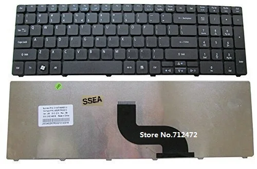 SSEA New laptop US Keyboard for Acer TravelMate 5740 5742 5742G 5740G 5742Z 5742ZG 5744 5744Z 7740 7740G 8572 7740Z 7740ZG 8572G
SSEA New laptop US Keyboard for Acer TravelMate 5740 5742 5742G 5740G 5742Z 5742ZG 5744 5744Z 7740 7740G 8572 7740Z 7740ZG 8572G