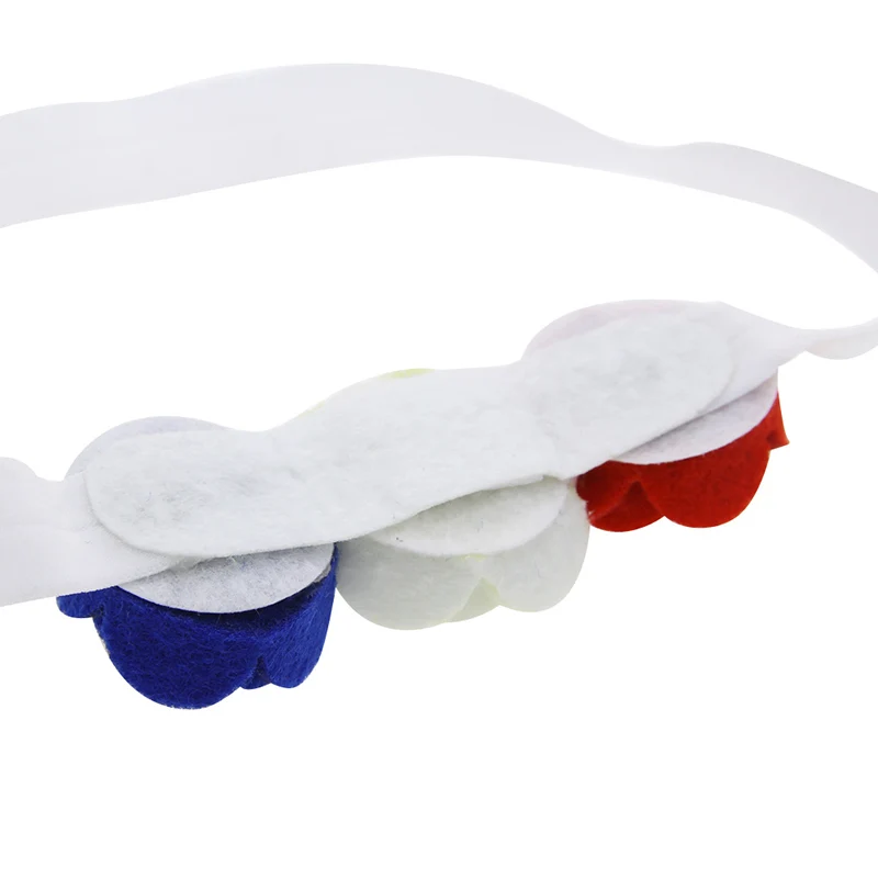 Chiffon flower Patriotic Independence Day headbands girls Fourth of July headwear hair bands accessories
Chiffon flower Patriotic Independence Day headbands girls Fourth of July headwear hair bands accessories