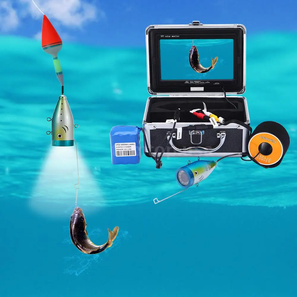 Подводная камера HD 1000TVL для морской/подледной рыбалки с ЖК-монитором 15 м 7 дюймов, рыбопоисковый прибор
Подводная камера HD 1000TVL для морской/подледной рыбалки с ЖК-монитором 15 м 7 дюймов, рыбопоисковый прибор