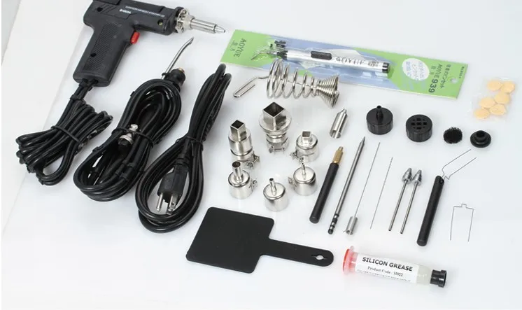 hot air soldering station Lead-Free repairing system AOYUE 2702A+ 220V Hot air gun+Desoldering gun+soldering iron
hot air soldering station Lead-Free repairing system AOYUE 2702A+ 220V Hot air gun+Desoldering gun+soldering iron