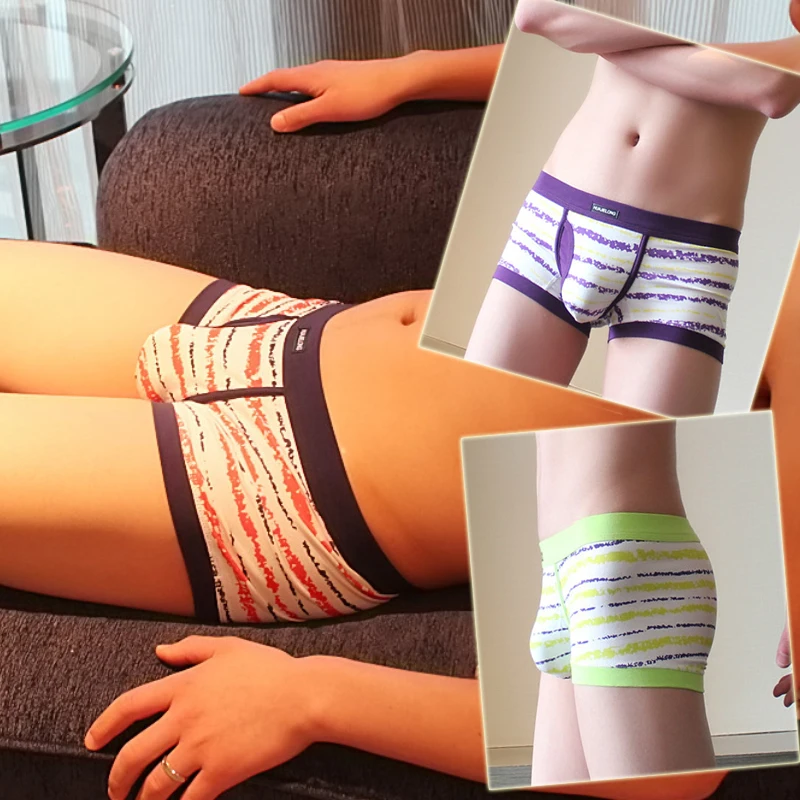 3pcs/lot Korean men's underwear sexy boxer personality cotton Low Youth comfortable summer ventilation four angle pants
3pcs/lot Korean men's underwear sexy boxer personality cotton Low Youth comfortable summer ventilation four angle pants