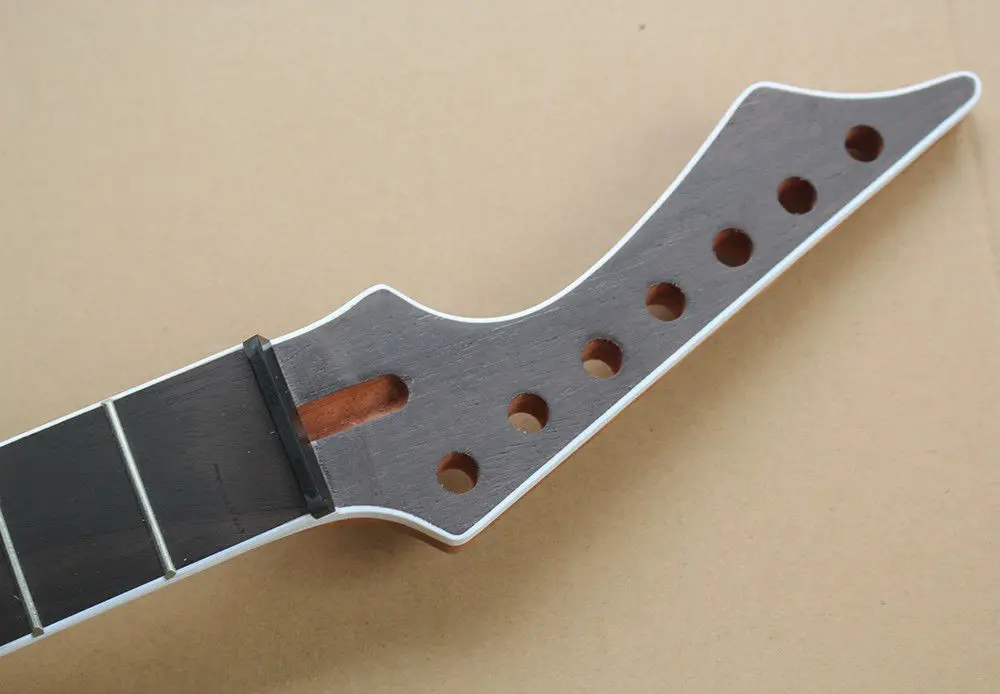 Unfinished 24 frets rosewood fretsboard 7 strings electric guitar neck | Спорт и развлечения