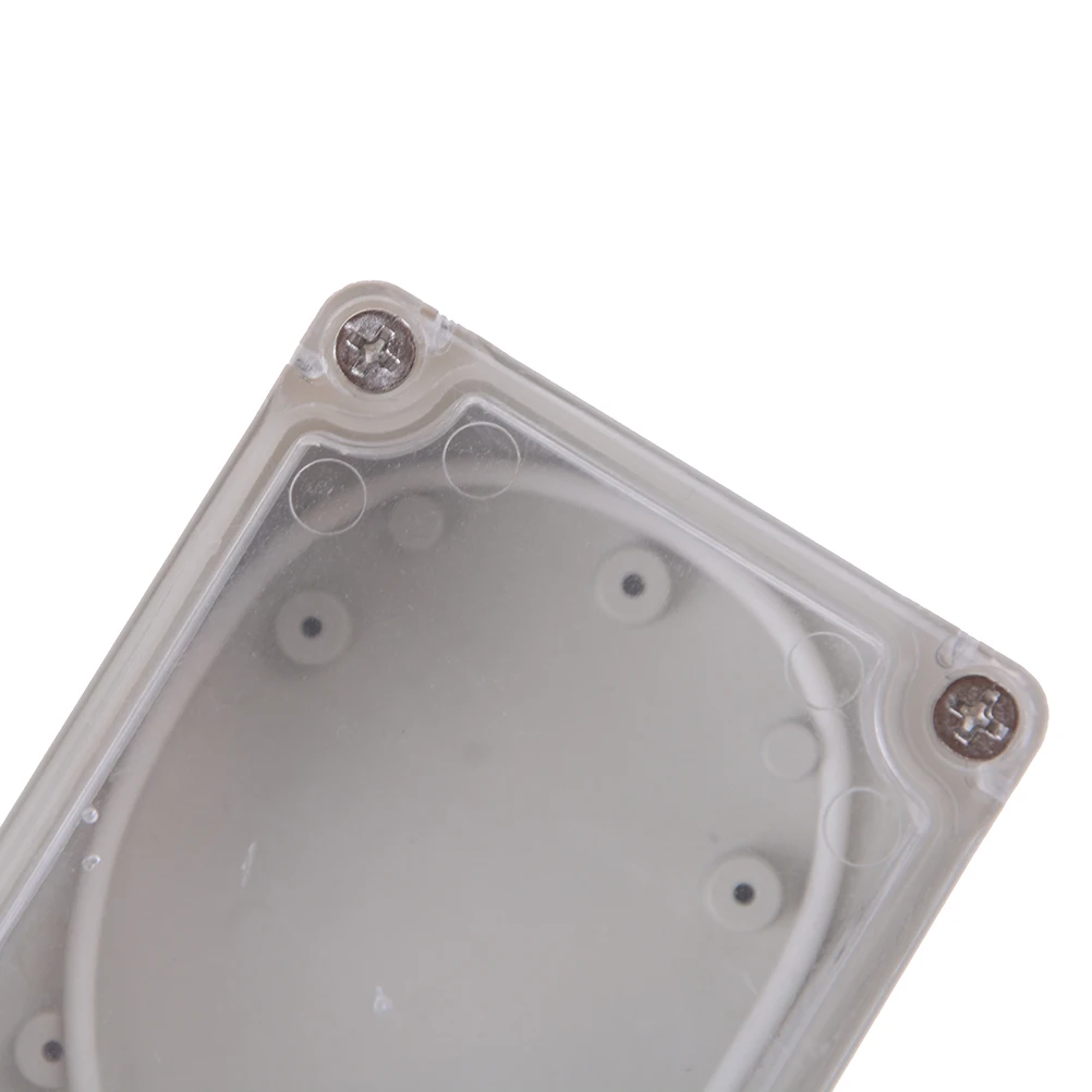 JETTING 100*68*50mm Waterproof Clear Cover Plastic Electronic Project Box Enclosure Case Shell Electrical Connector
JETTING 100*68*50mm Waterproof Clear Cover Plastic Electronic Project Box Enclosure Case Shell Electrical Connector