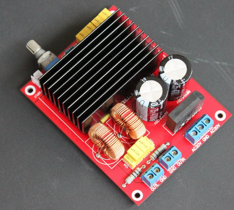 TDA8920 upgrade 2.0 amplifier board 2*100W (Upgrading High Current Red Ring Inductor)
TDA8920 upgrade 2.0 amplifier board 2*100W (Upgrading High Current Red Ring Inductor)