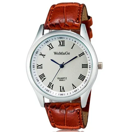 WoMaGe Women's dress watches Fashion Casual Ladies watch Quartz Watches with Roman Numerals PU Leather Band Quartz Wristwatches
WoMaGe Women's dress watches Fashion Casual Ladies watch Quartz Watches with Roman Numerals PU Leather Band Quartz Wristwatches